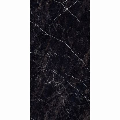 Wall/Floor porcelain Tiles 60x120x1.0cm - Black Marble